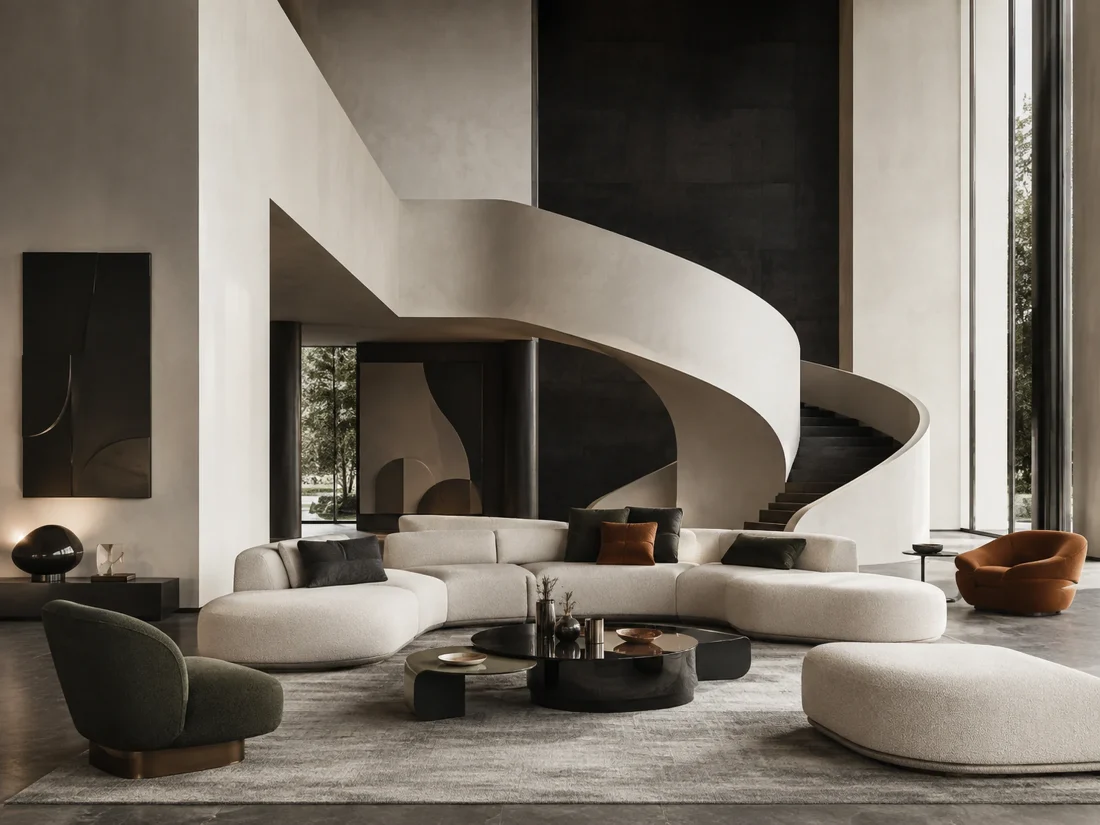 B&B Italia — Sculptural Modern