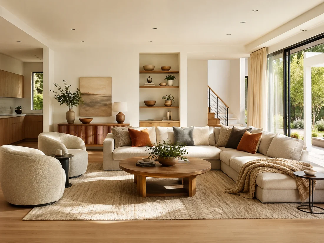 Crate & Barrel — Warm Contemporary