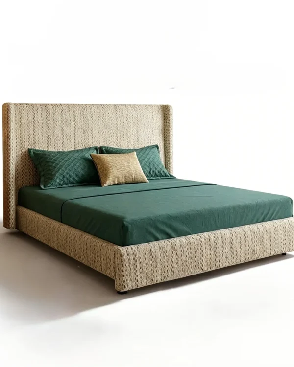 High Back Upholstered Bed
