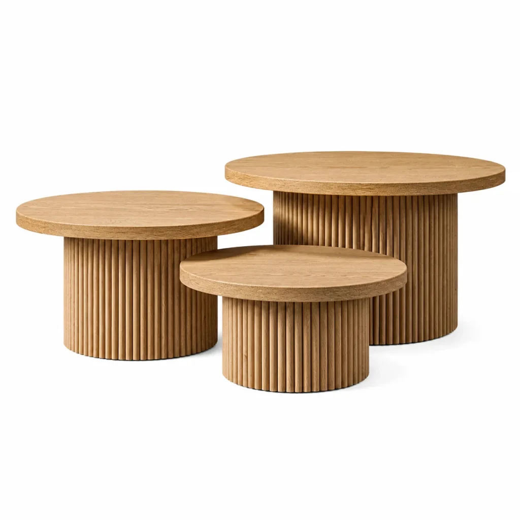 Mulholland Nested Round Coffee Table
