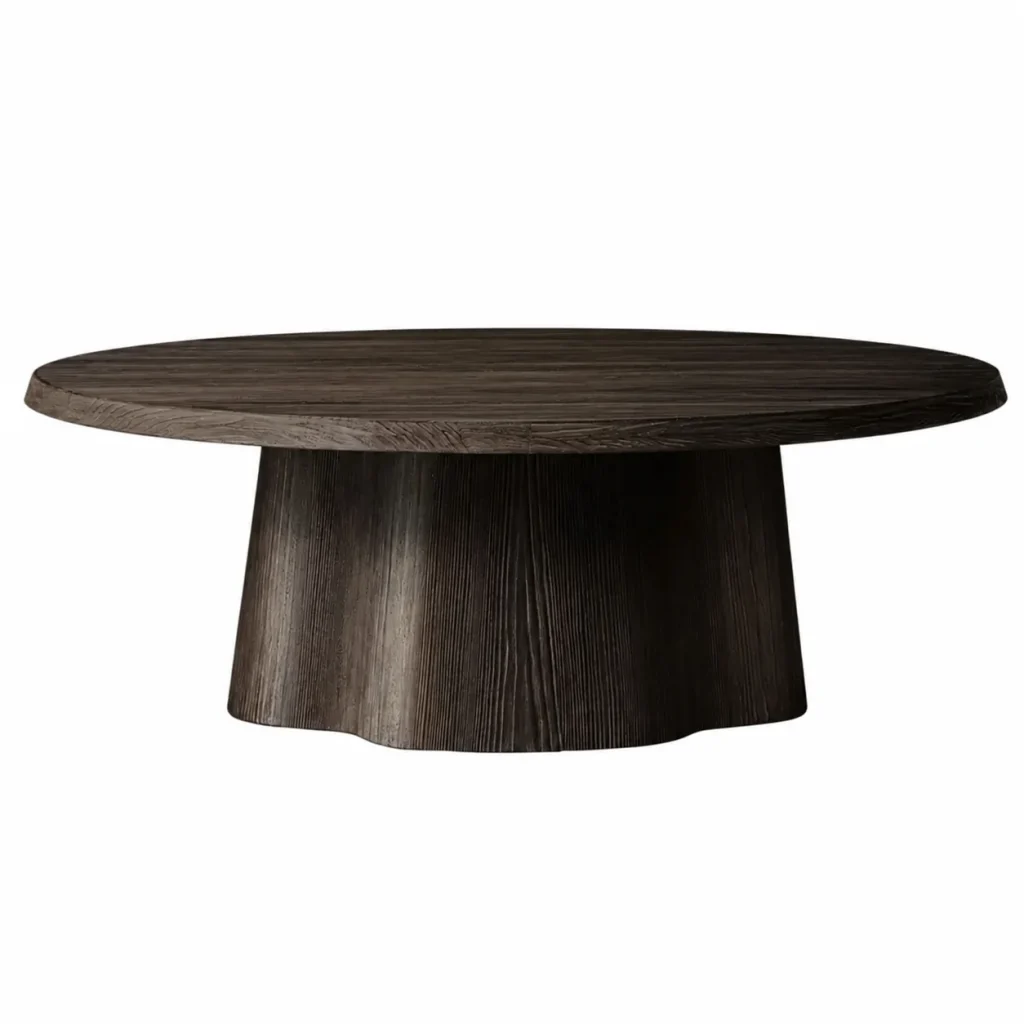 Kyoto Round Wood Coffee Table