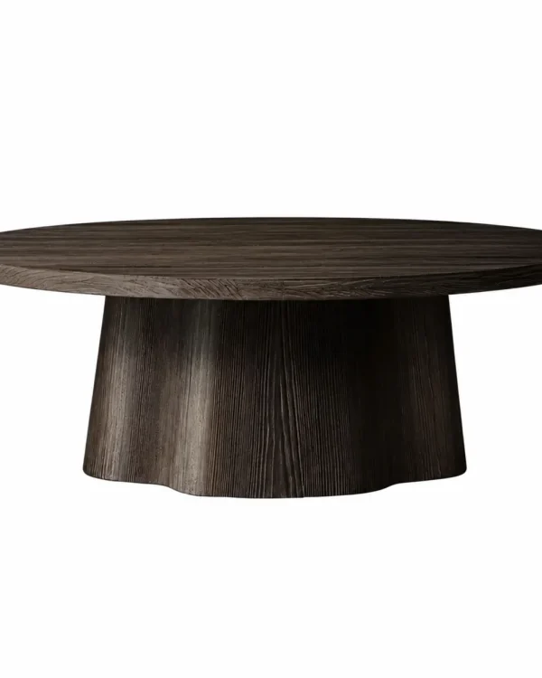 Kyoto Round Wood Coffee Table