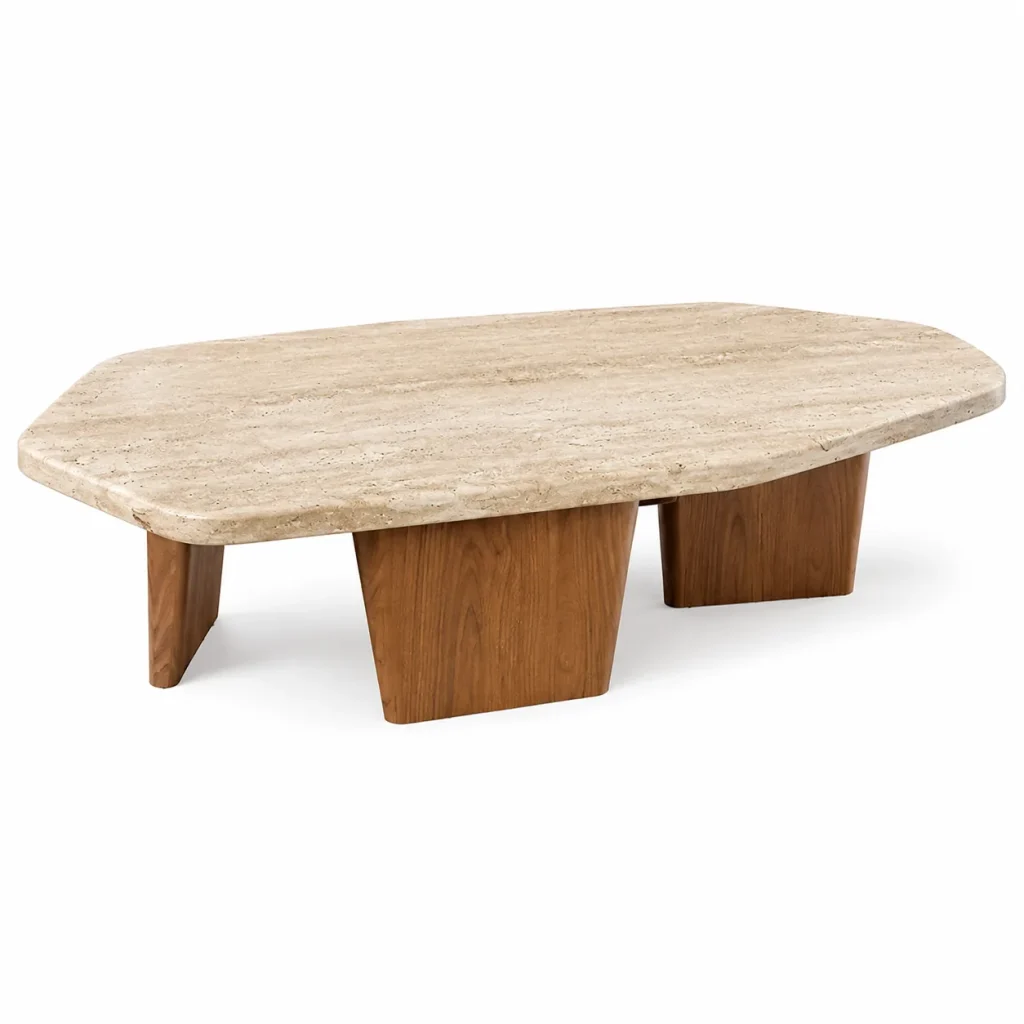 Organic Marble Coffee Table