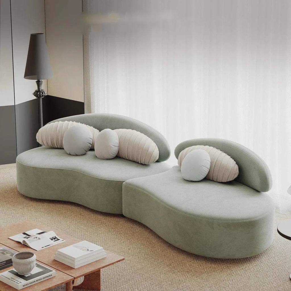 Curved Modular Sofa