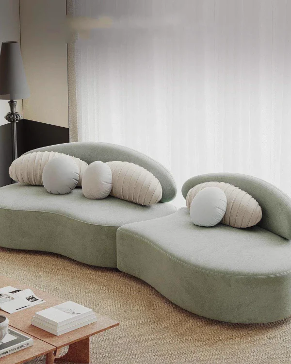 Curved Modular Sofa