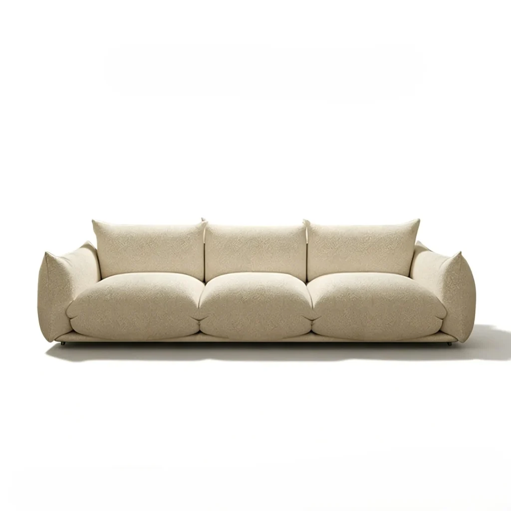 Rounded Pillow Sofa