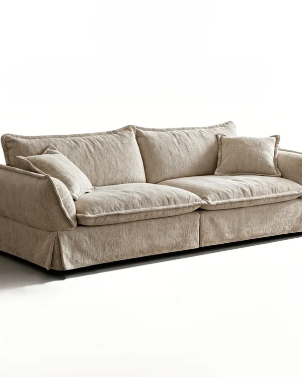 Relaxed Slipcovered Sofa