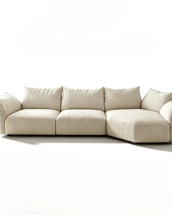 Petal Arm Sectional Sofa