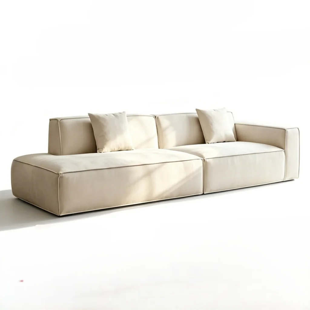 Low Chaise Modular Sofa