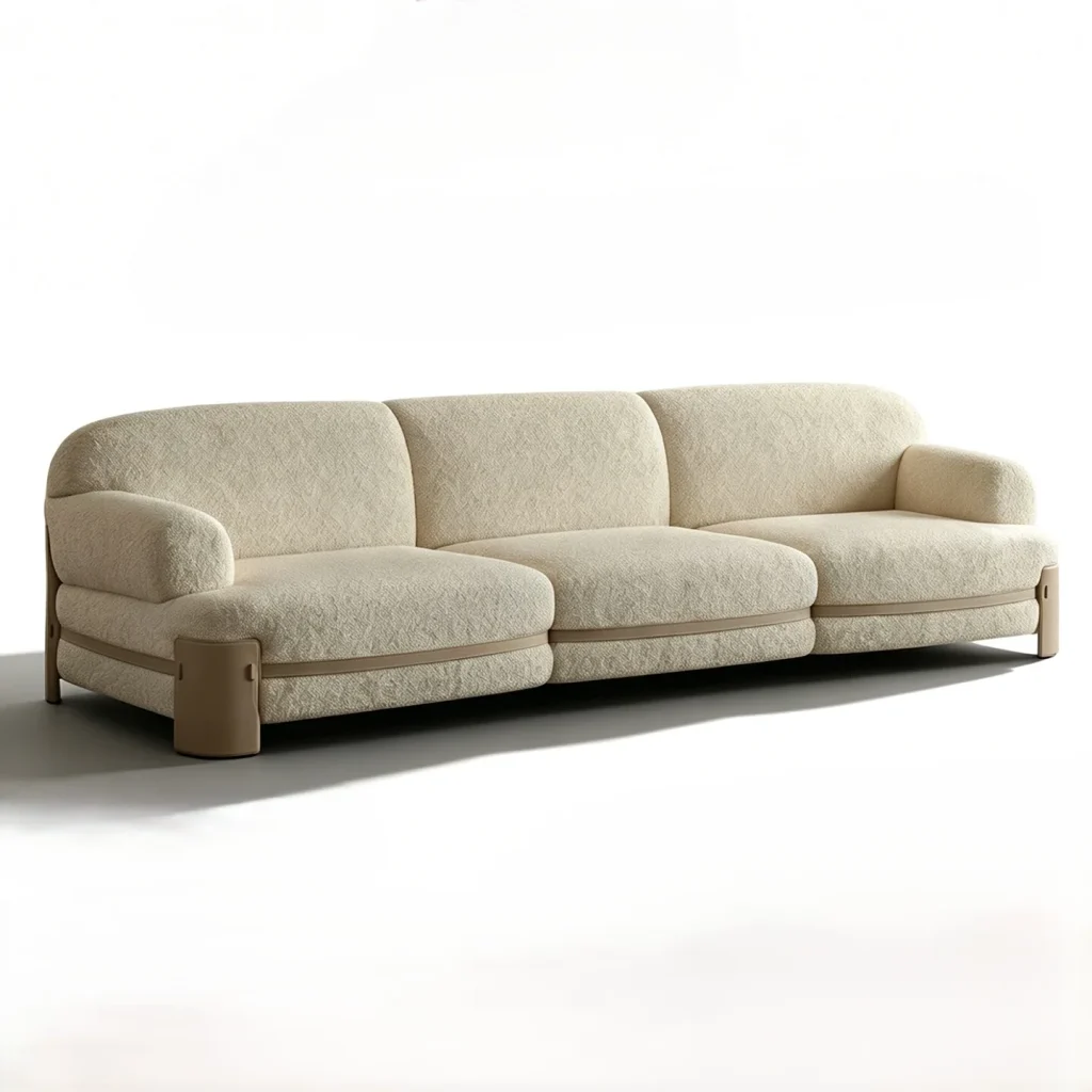 Rounded Arm Sofa