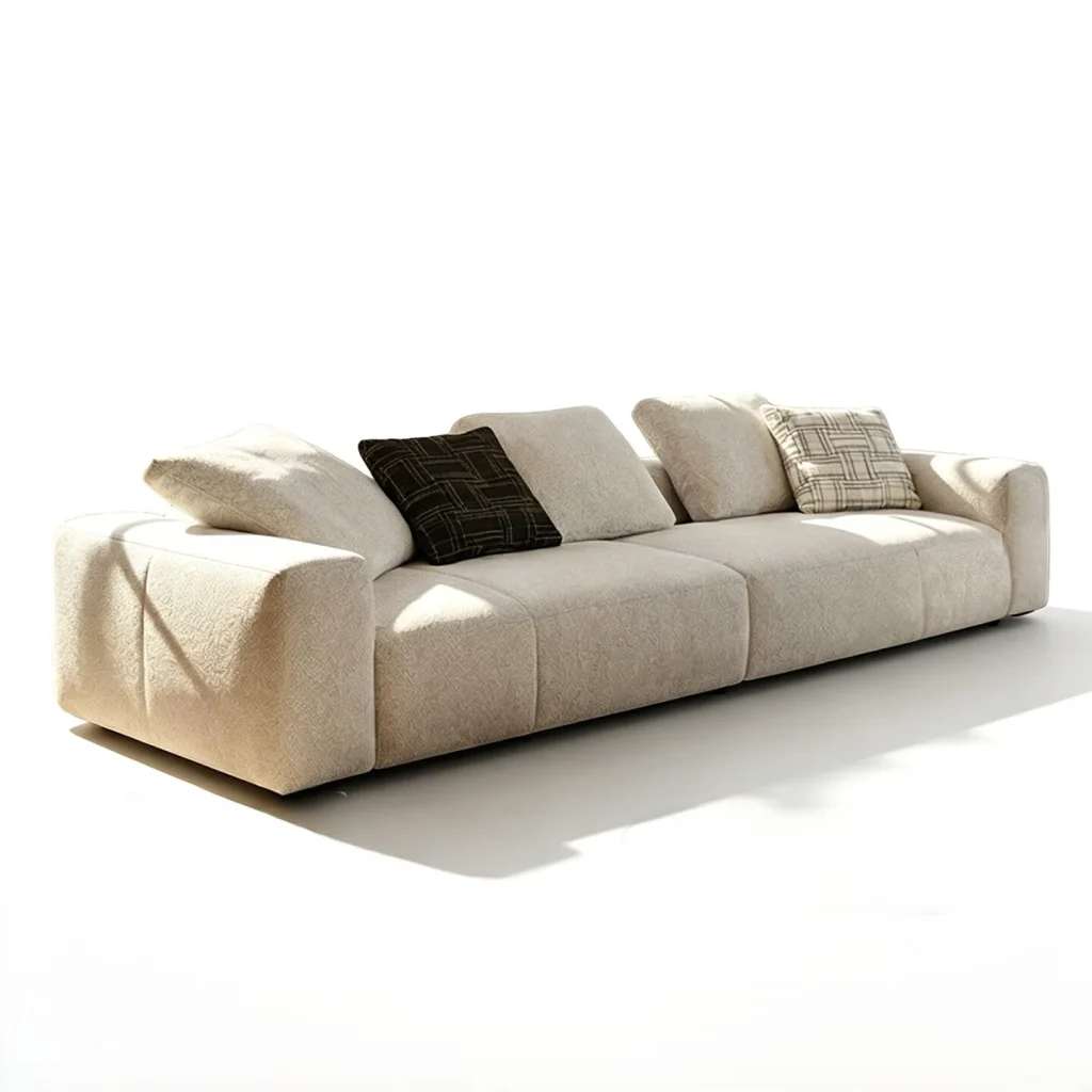 Plush Track Arm Sofa