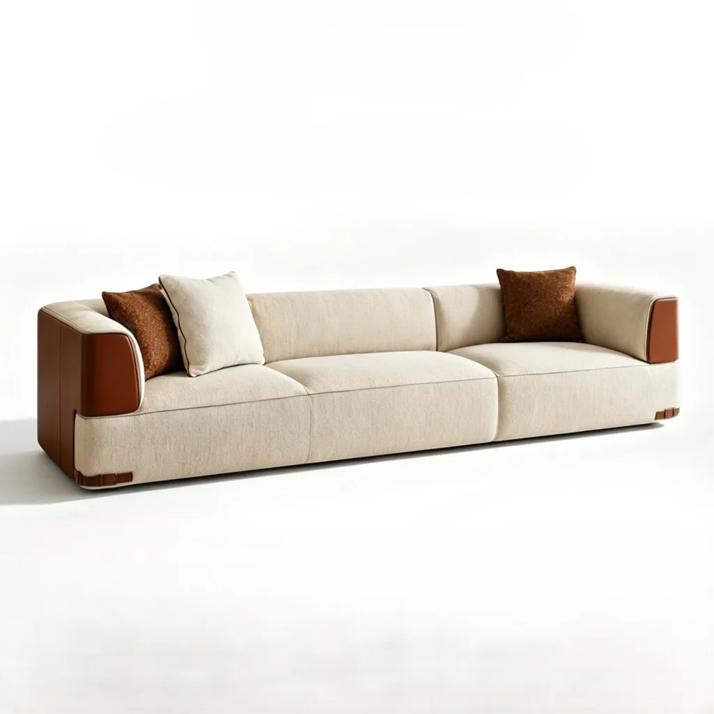Contrast Arm Sofa