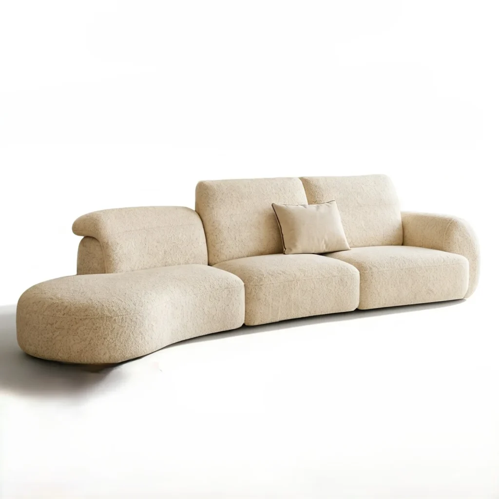 Rounded Modular Sofa