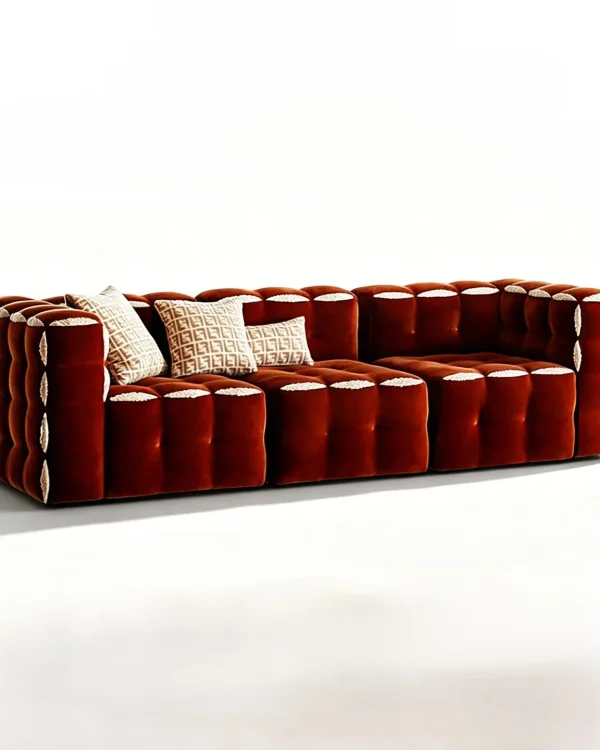 Channel Tufted Modular Sofa