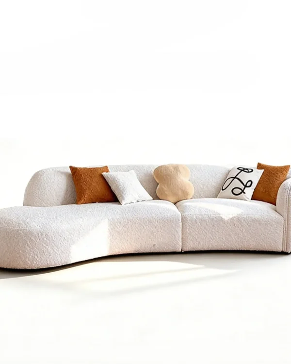 Crescent Curved Sofa