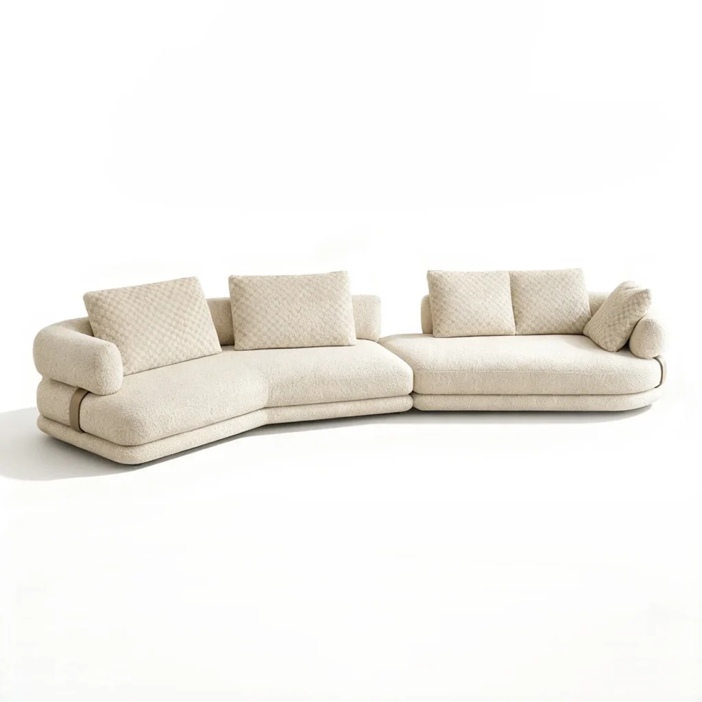 Curved Cocoon Sofa