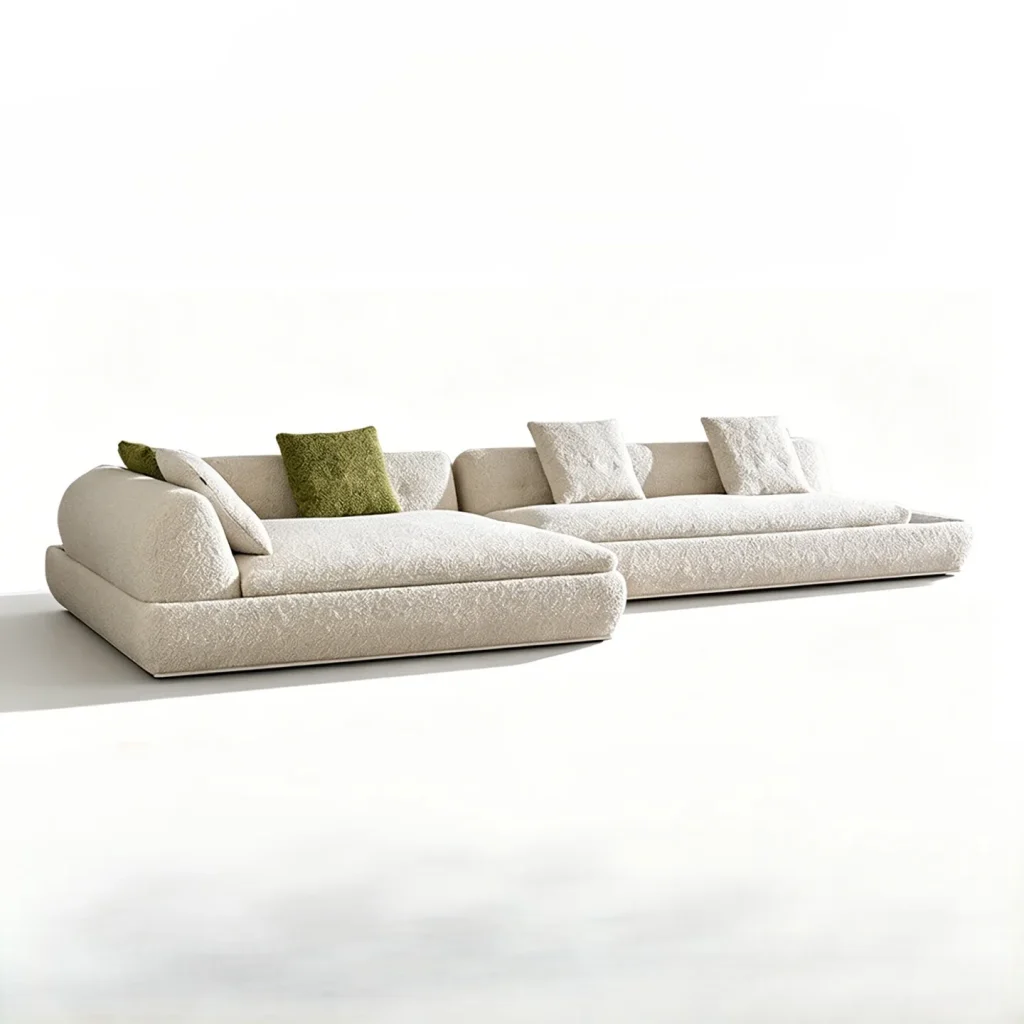 Extended Moon Sectional Sofa