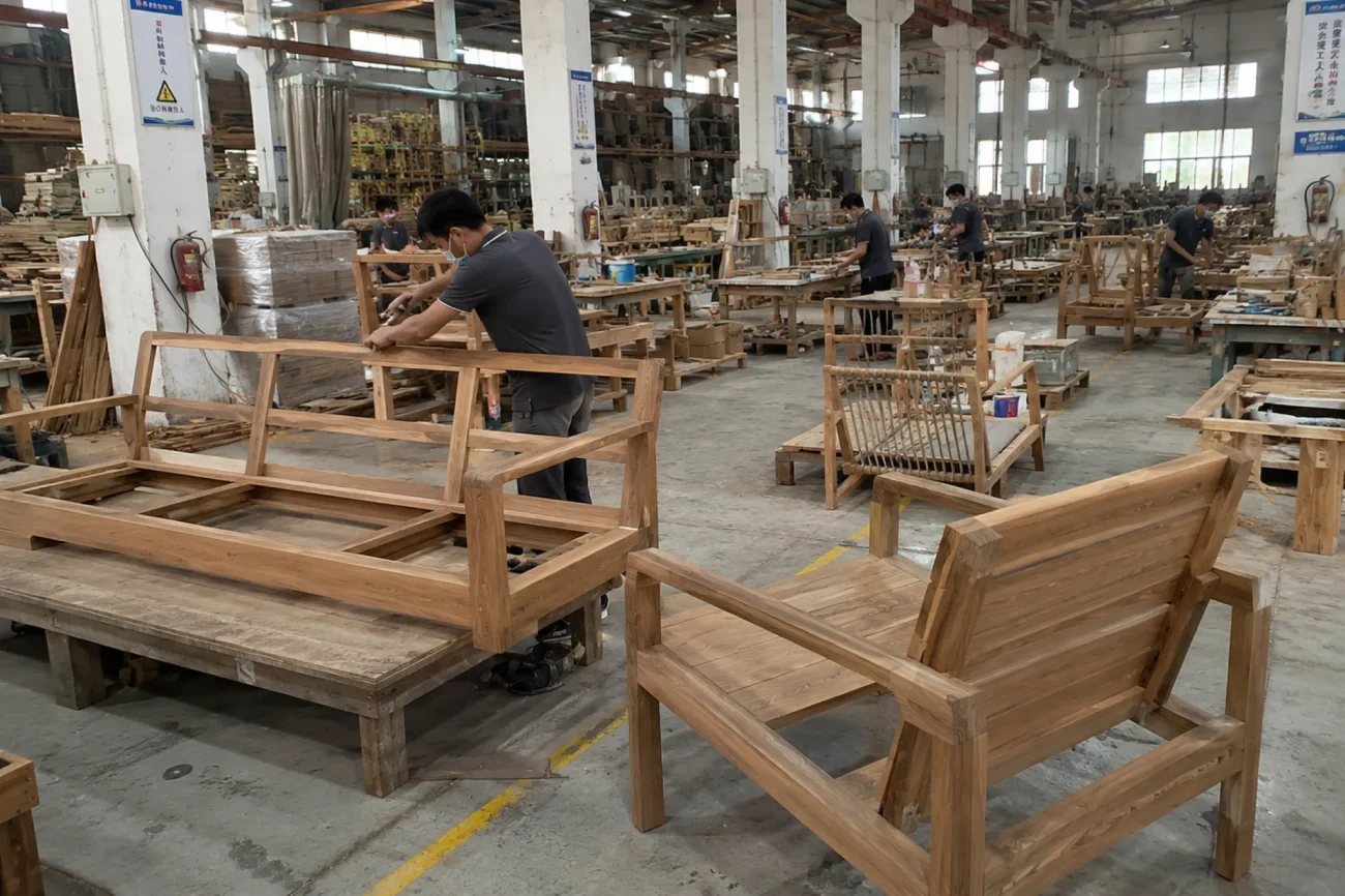 Outdoor furniture manufacturing