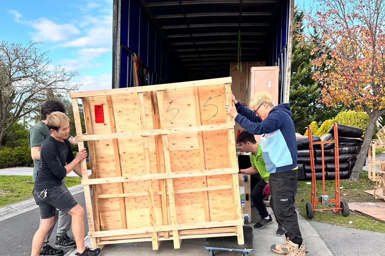 Furniture packing shipping and delivery preparation