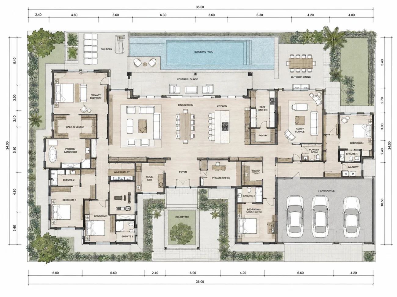Furniture project proposal quotation and drawings