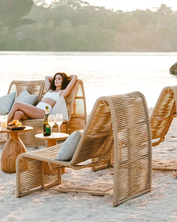 Woven Outdoor Lounge Chair Set