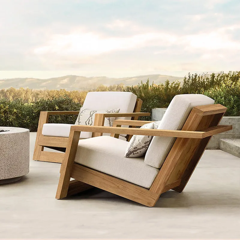 Teak Outdoor Lounge Chair