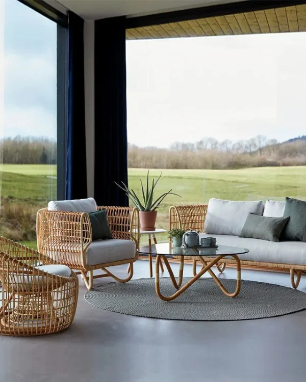 Indonesian Woven Outdoor Chair Set