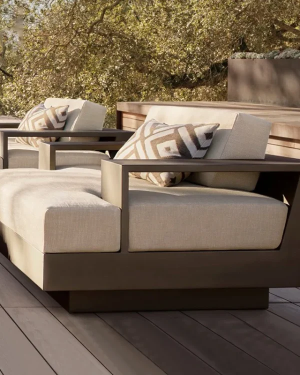 Aluminum Outdoor Lounge Sofa