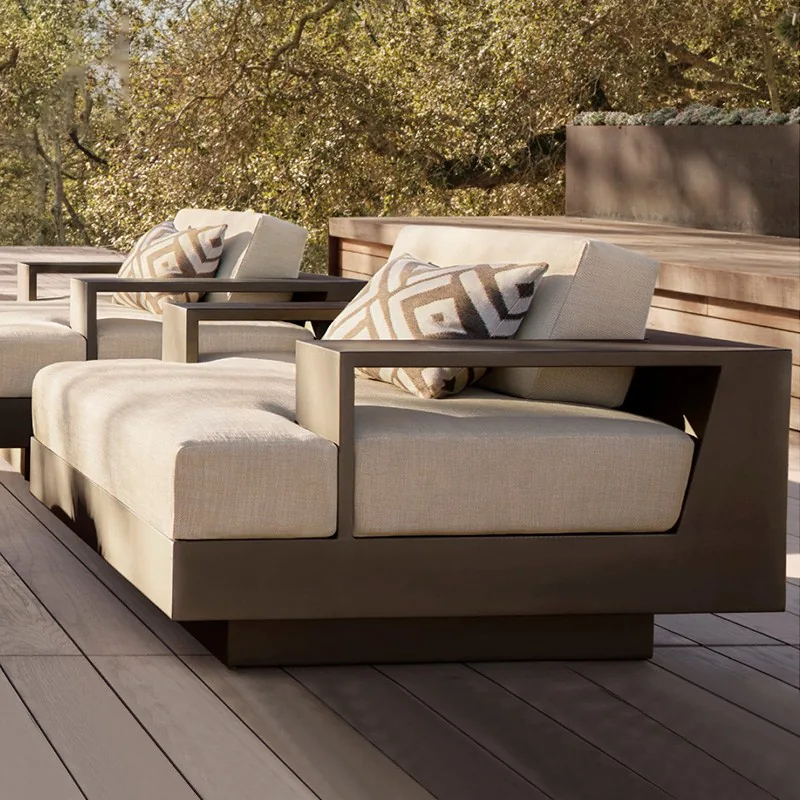 Aluminum Outdoor Lounge Sofa
