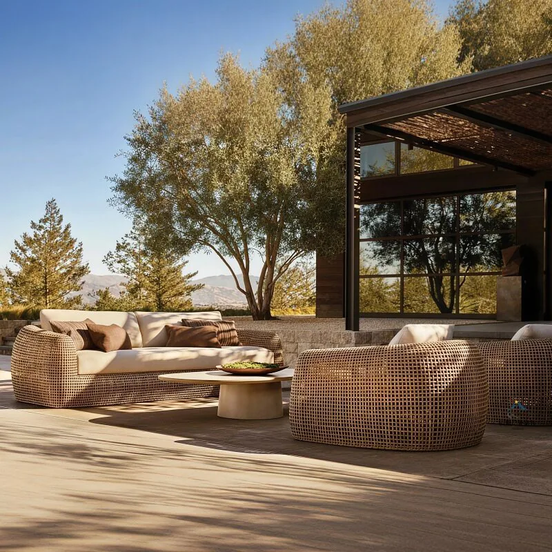 Woven Outdoor Daybed Sofa